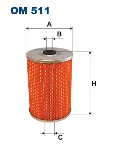 маслен филтър FILTRON OM 511