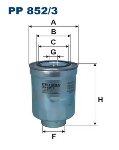 горивен филтър FILTRON PP 852/3