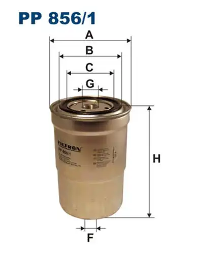 горивен филтър FILTRON PP 856/1