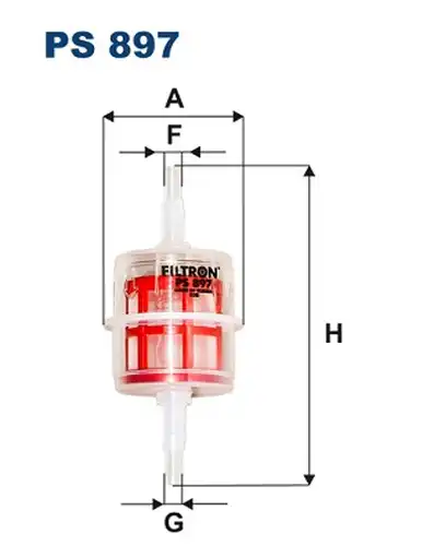 горивен филтър FILTRON PS 897