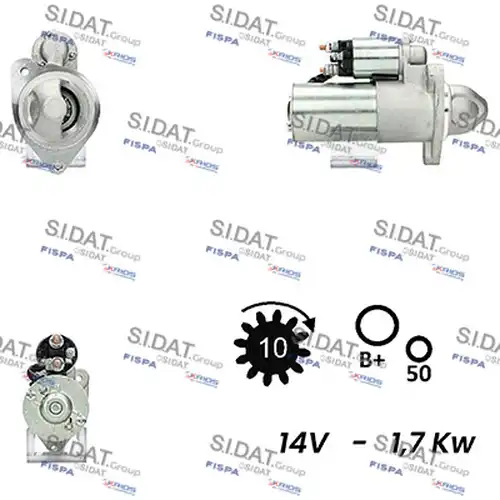 стартер FISPA S12DR0309A2