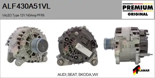 генератор FLAMAR ALF430A51VL