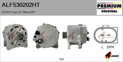 генератор FLAMAR ALF530202HT