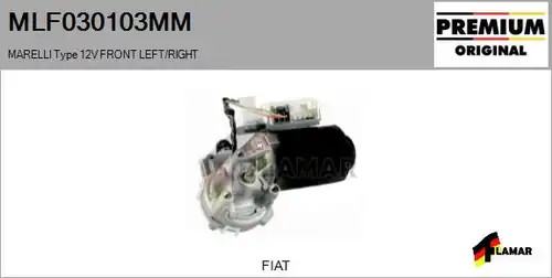 двигател на чистачките FLAMAR MLF030103MM