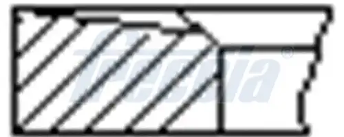 комплект сегменти FRECCIA FR10-376500