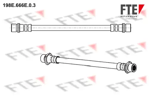 спирачен маркуч FTE 198E.666E.0.3