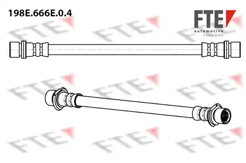 спирачен маркуч FTE 198E.666E.0.4