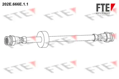 спирачен маркуч FTE 202E.666E.1.1