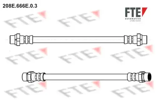 спирачен маркуч FTE 208E.666E.0.3