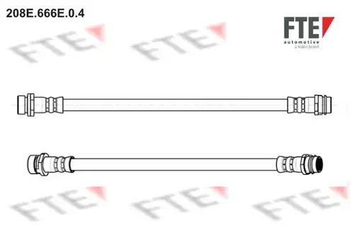 спирачен маркуч FTE 208E.666E.0.4