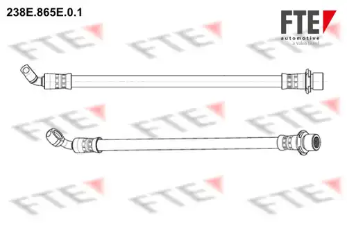 спирачен маркуч FTE 238E.865E.0.1
