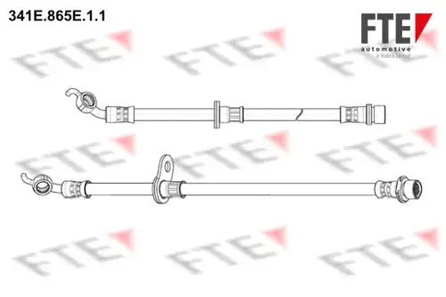 спирачен маркуч FTE 341E.865E.1.1