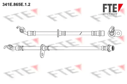 спирачен маркуч FTE 341E.865E.1.2