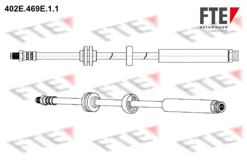 спирачен маркуч FTE 402E.469E.1.1