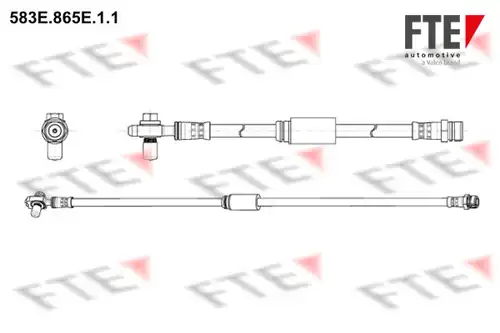спирачен маркуч FTE 583E.865E.1.1