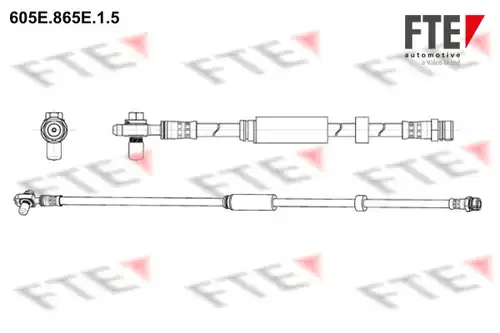 спирачен маркуч FTE 605E.865E.1.5