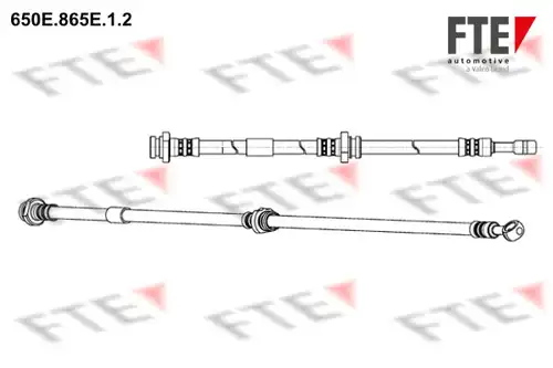 спирачен маркуч FTE 650E.865E.1.2