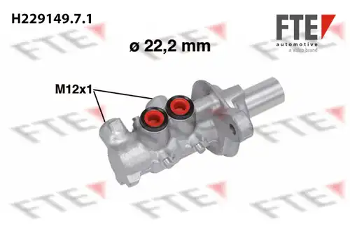 Спирачна помпа FTE 9220195