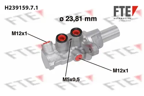 Спирачна помпа FTE 9220302