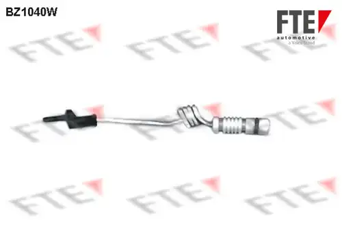 предупредителен контактен сензор, износване на накладките FTE BZ1040W