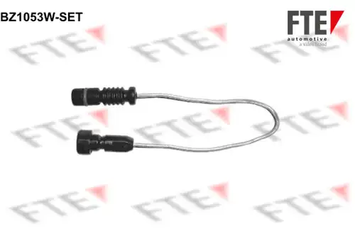 предупредителен контактен сензор, износване на накладките FTE BZ1053W-SET