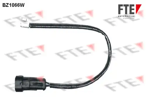предупредителен контактен сензор, износване на накладките FTE BZ1066W