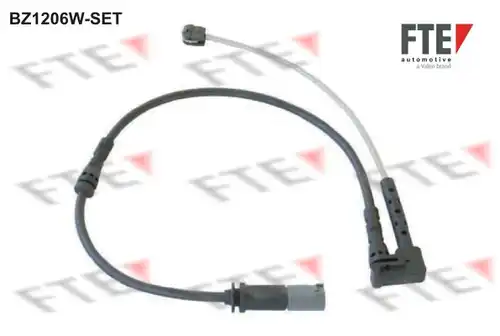 предупредителен контактен сензор, износване на накладките FTE BZ1206W-SET