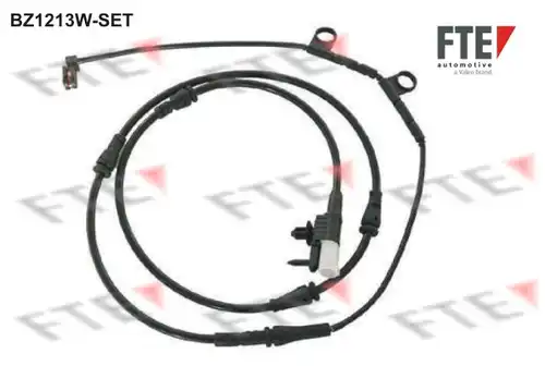 предупредителен контактен сензор, износване на накладките FTE BZ1213W-SET