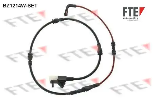 предупредителен контактен сензор, износване на накладките FTE BZ1214W-SET
