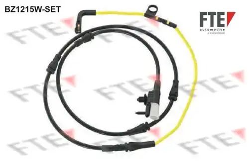предупредителен контактен сензор, износване на накладките FTE BZ1215W-SET