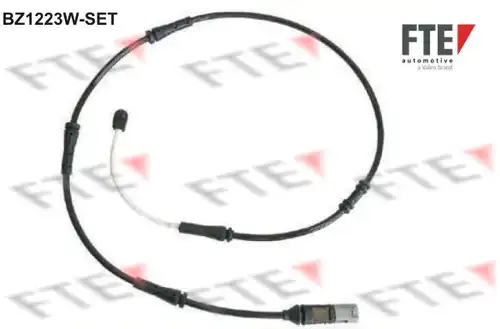 предупредителен контактен сензор, износване на накладките FTE BZ1223W-SET