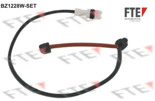 предупредителен контактен сензор, износване на накладките FTE BZ1228W-SET