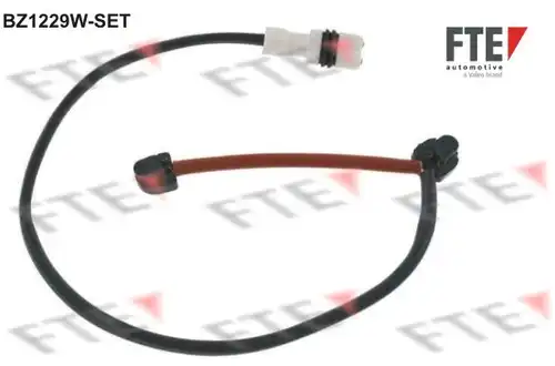 предупредителен контактен сензор, износване на накладките FTE BZ1229W-SET
