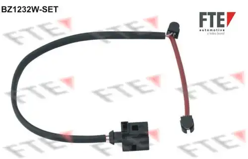 предупредителен контактен сензор, износване на накладките FTE BZ1232W-SET
