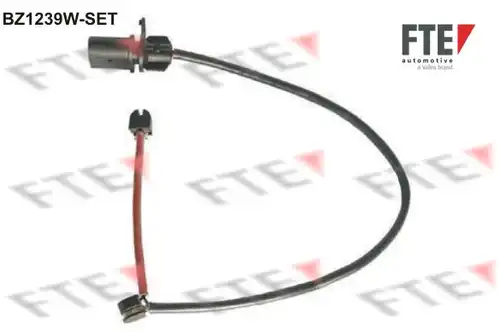 предупредителен контактен сензор, износване на накладките FTE BZ1239W-SET