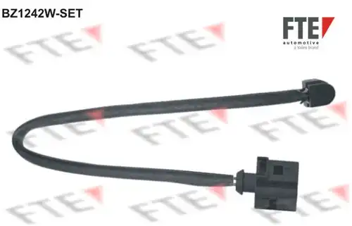 предупредителен контактен сензор, износване на накладките FTE BZ1242W-SET