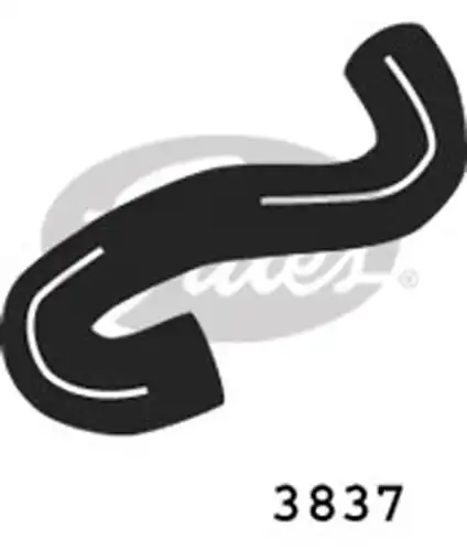 маркуч на радиатора GATES 3837