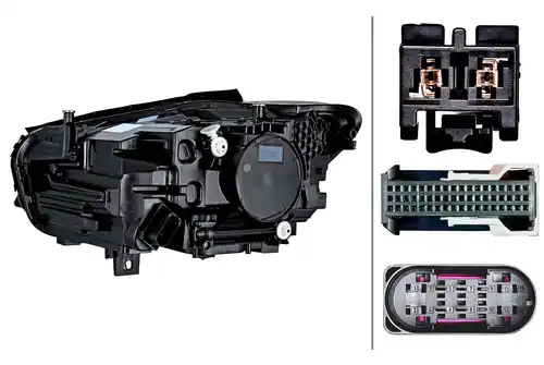 главен фар HELLA 1EX 015 558-321