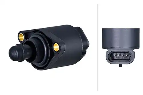 регулиращ клапан на свободния ход, захранване с въздух HELLA 6NW 358 192-051
