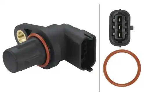датчик, положение на разпределителния вал HELLA 6PU 009 168-001