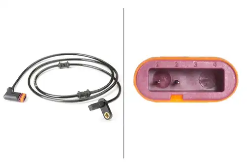 датчик, обороти на колелото HELLA 6PU 010 039-731