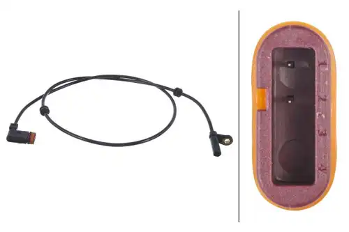датчик, обороти на колелото HELLA 6PU 010 039-891