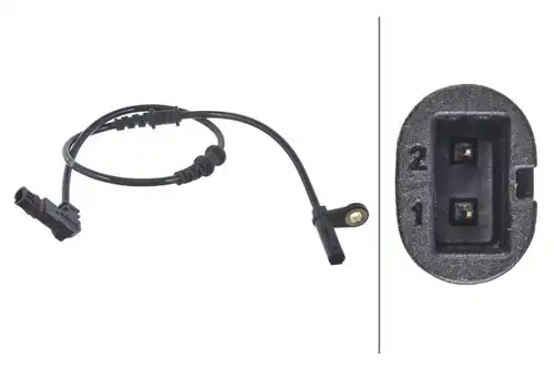 датчик, обороти на колелото HELLA 6PU 012 039-711