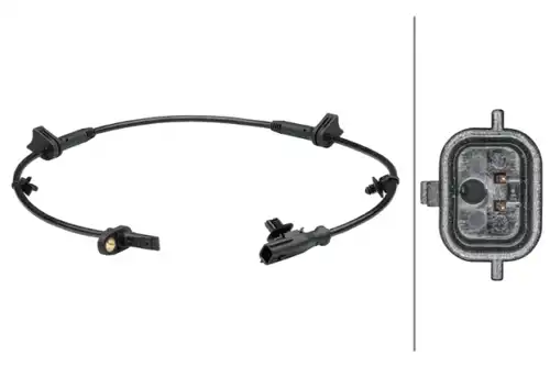 датчик, обороти на колелото HELLA 6PU 012 679-111