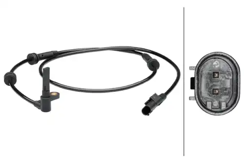 датчик, обороти на колелото HELLA 6PU 012 679-131