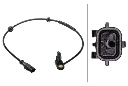 датчик, обороти на колелото HELLA 6PU 012 679-171