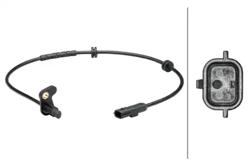 датчик, обороти на колелото HELLA 6PU 012 679-201
