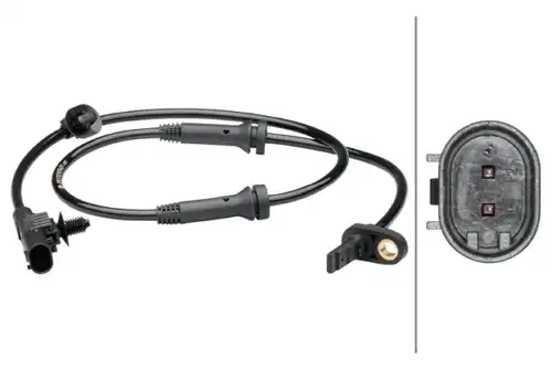 датчик, обороти на колелото HELLA 6PU 012 679-211