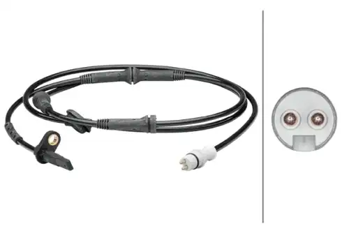 датчик, обороти на колелото HELLA 6PU 012 679-231