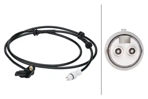 датчик, обороти на колелото HELLA 6PU 012 679-251